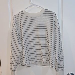 Striped crewneck